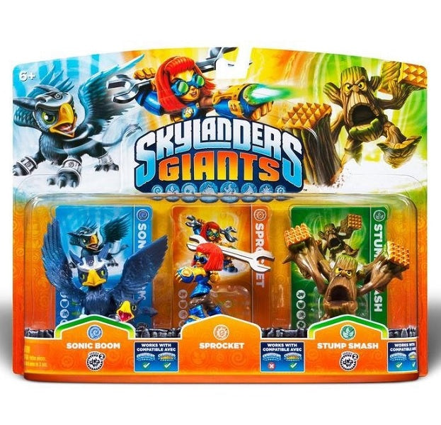 MuñEcos Y Figuras De AccióN Skylanders Giants Sonic Boom, Sprocket Y Stump Smash (Figuras) MuñEcos Y Figuras De AccióN Skylanders Giants Sonic Boom, Sprocket Y Stump Smash (Figuras)